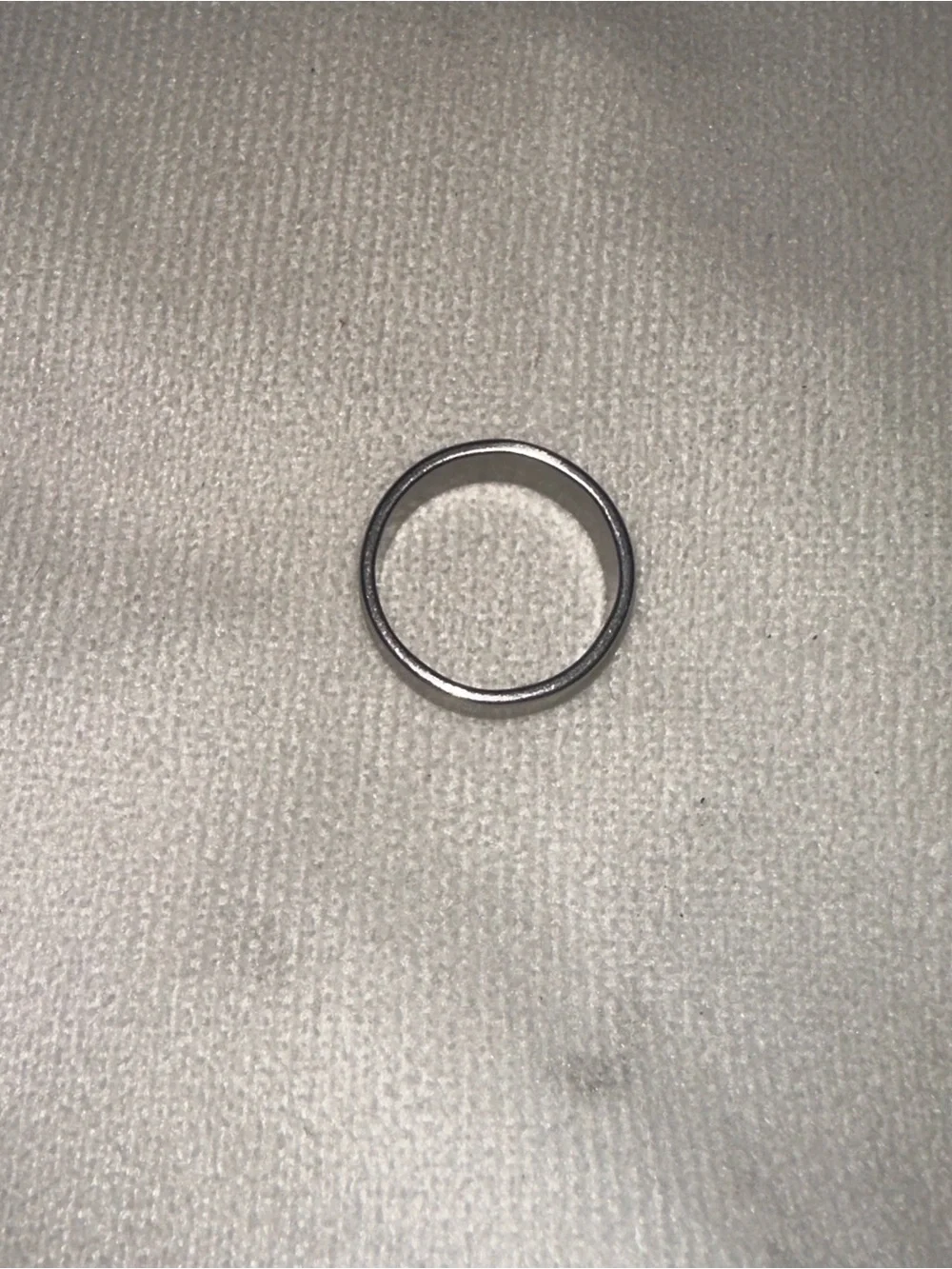 Silver Bible Scripture Band Ring